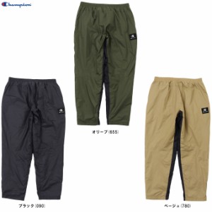 Champion（チャンピオン）ロングパンツ（C3WSD02）ウィンドブレーカー スポーツ トレーニング ランニング ウェア 裏起毛 男性用 メンズ