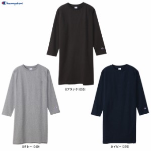 ◆メール便対応商品◆Champion（チャンピオン）ウィメンズ ワンピース（CWW407） カジュアル ロンT 長袖 女性用 レディース