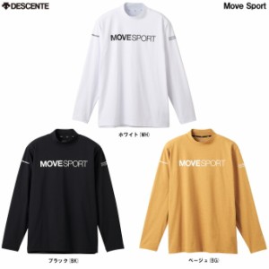 DESCENTE（デサント）ムーブスポーツ SUNSCREEN モックネック ロングスリーブシャツ（DMMWJB54）Move Sport Tシャツ ロンT 長袖 メンズ