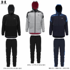 UNDER ARMOUR（アンダーアーマー）UAトリコット ラインド ウーブン ジャケット パンツ 上下セット（1381345/1381346）スポーツ メンズ