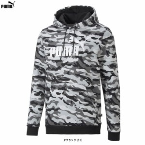 PUMA（プーマ）ESS＋ CAMO AOP フーディスウェット FL（672424）スポーツ トレーニング ランニング カジュアル ウェア 長袖 メンズ