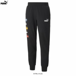 PUMA（プーマ）LOGO REPEAT GRAPHIC SW（674360） ランニング スウェット ボトムス パンツ 男性用 メンズ