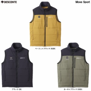 DESCENTE（デサント）AERO CAPSULE ソフトナイロン スタンドベスト（DMMWJC42）Move Sport スポーツ アウトドア トレーニング アウター 