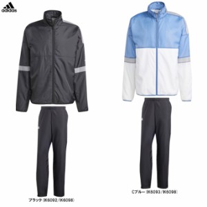 adidas（アディダス）M TENNIS TEAM 裏トリコ ウィンドジャケット パンツ 上下セット（HBB74/HBB77）テニス ウインドブレーカー メンズ