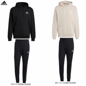 adidas（アディダス）M ESS FC 裏起毛 スウェットパーカー パンツ 上下セット（IZA15/O7865）スポーツ セットアップ フードあり メンズ