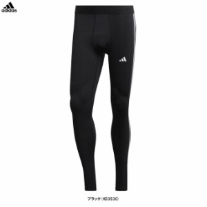 ◆メール便対応商品◆adidas（アディダス）テックフィット スリーストライプス ロングタイツ（WH775）インナー メンズ