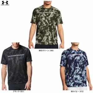 UNDER ARMOUR（アンダーアーマー）UAテック  ABCカモ ショートスリーブTシャツ（1361698）トレーニング シャツ 半袖 吸汗速乾 メンズ