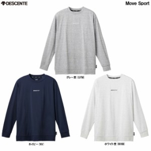 ◆メール便対応商品◆DESCENTE（デサント）ムーブ S.F.TECH サークルロゴ ロングスリーブシャツ（DMMVJB57） 長袖 Tシャツ メンズ