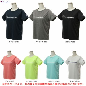 ◆メール便対応商品◆Champion（チャンピオン）C VAPOR T-SHIRT（CWPS303）ランニング フィットネス カジュアル 半袖 レディース