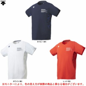 DESCENTE(デサント)半袖プラクティスシャツ(DVUMJA50)バレー バレーボール トレーニング プラシャツ 半袖 Tシャツ レディース