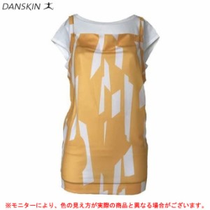 【在庫処分品】DANSKIN（ダンスキン）セットアップ フレンチTシャツ フレンチスリーブ（DY57203）フィットネス ランニング ヨガ シャツ 