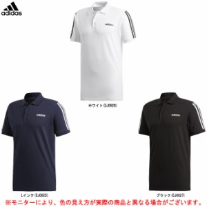 adidas(アディダス)3ストライプス 半袖ポロシャツ(GHQ38)スポーツ トレーニング フィットネス ランニング カジュアル 半袖 男性用 メ