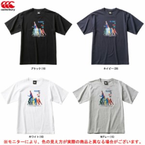 Canterbury（カンタベリー）ティーシャツ（RA30090）ラグビー ラガー スポーツ トレーニング Tシャツ 半袖 ウェア 男性用 メンズ