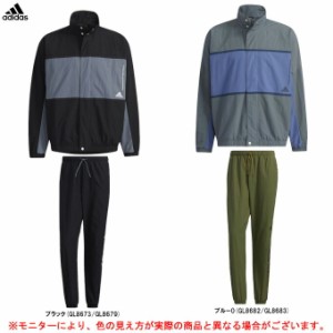 adidas（アディダス）WORDING ウーブンジャケット パンツ 上下セット（24819/24817）トレーニング ランニング ウェア パンツ メンズ