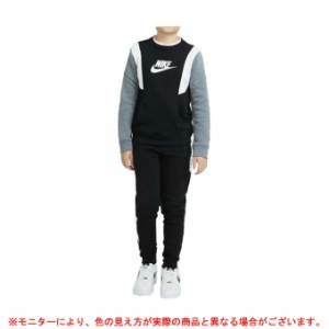 NIKE（ナイキ）YTH コア アンプリファイ フリース L/S パンツ 上下セット（DA0598/DA0601）トレーニング ウェア ロングパンツ ジュニア