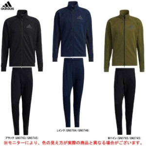 【ネイビー/2XOのみ】adidas（アディダス）247 ニット ウォームアップ ジャケット パンツ 上下セット（JKL39/JKL44）スポーツ トレーニン