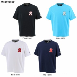 ◆メール便対応商品◆CONVERSE（コンバース）クルーネック Tシャツ（CA211382） カジュアル シャツ 半袖 丸首 メンズ