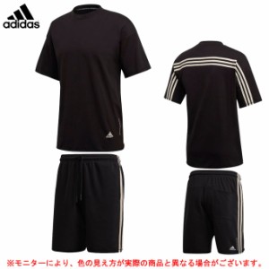 adidas（アディダス）リサイクルコットン 上下セット（GLD71/GLD70）セットアップ Tシャツ スウェットハーフパンツ メンズ