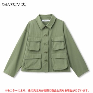 【在庫処分品】DANSKIN（ダンスキン）FATIQUE JACKET（SIW31901）アウター ジャケット カジュアル 長袖 ミリタリー レディース