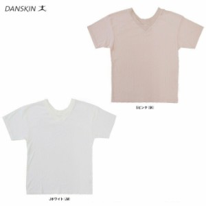 ◆メール便対応商品◆DANSKIN（ダンスキン）Vネック Tシャツ（SIW71801） トップス 半袖 シャツ カジュアル レディース