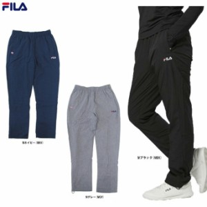 【Mグレー/Lのみ】FILA（フィラ）4WAYストレッチ 裏フリースロングパンツ（449624）スポーツ トレーニング ランニング フィットネス レデ