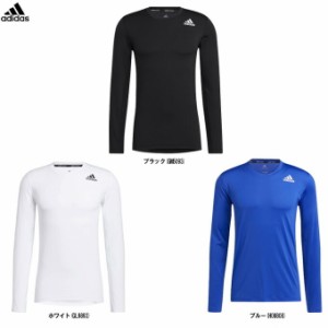 ◆メール便対応商品◆adidas（アディダス）テックフィット FTD L/S Tシャツ（47890） カジュアル 長袖 Tシャツ ロンT メンズ