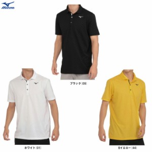 ◆メール便対応商品◆MIZUNO（ミズノ）格子柄 半袖シャツ（52MA0004）ポロシャツ ゴルフ 速乾 吸汗 メンズ 一般用