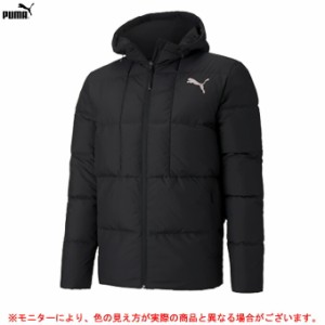 【XLサイズのみ】PUMA（プーマ）グースダウンスタイルジャケット（585534）スポーツ トレーニング カジュアル 保温 防寒 ウェア フード付