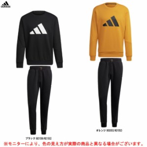 adidas（アディダス）クルーネックスウェット パンツ 上下セット（BP064/BP019）スポーツ トレーニング フィットネス ランニング メンズ