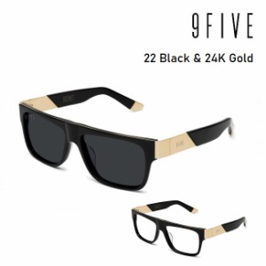 サングラス 9FIVE 22 Black & 24K Gold ナインファイブ トゥウェンティトゥ スケート HIP HOP界やNBAからも支持