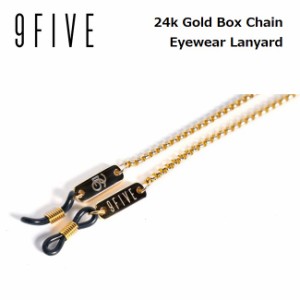 チェーンストラップ 9FIVE 24k Gold Box Chain Eyewear Lanyard ランヤード ナインファイブ スケート