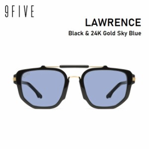 サングラス ナインファイブ 9five LAWRENCE Black & 24k Gold / Sky Blue ローレンス スケート HIP HOP界やNBAからも支持