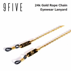 チェーンストラップ 9FIVE 24k Gold Rope Chain Eyewear Lanyard ランヤード ナインファイブ スケート
