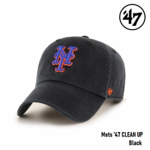 キャップ フォーティセブン '47 Mets CLEAN UP Black MLB CAP ニューヨーク メッツ クリーンナップ ブラック メジャーリーグ