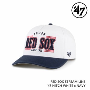 キャップ フォーティセブン '47 HITCH White Sox Stream Line White x Navy MLB CAP ヒッチ ホワイトソックス