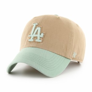 47 キャップ  '47 Brand フォーティセブン CLEAN UP Dodgers Canyon Caravan Khaki x Eucalyputs MLB CAP LA ロサンゼルス ドジャース 