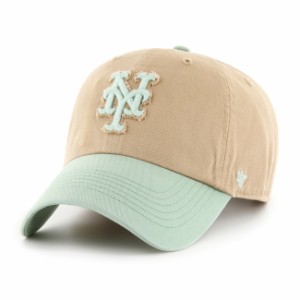 47 キャップ  '47 Brand フォーティセブン CLEAN UP Mets Canyon Caravan Khaki x Eucalyputs MLB CAP ニューヨーク メッツ 