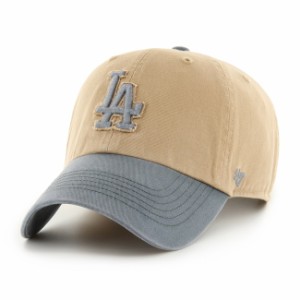 47 キャップ  '47 Brand フォーティセブン CLEAN UP Dodgers Canyon Caravan Khaki x Basalt MLB CAP LA ロサンゼルス ドジャース 
