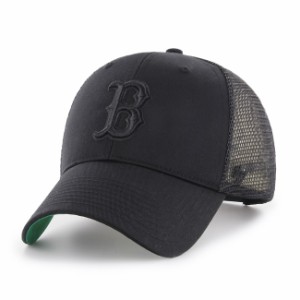 47 キャップ  メッシュキャップ '47 Brand フォーティセブン MVP Red Sox Branson Black x Black MLB CAP ボストン・レッドソックス