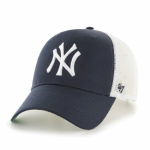 47 キャップ  メッシュキャップ '47 Brand フォーティセブン MVP Yankees Branson Navy x White MLB CAP ニューヨーク ヤンキース 