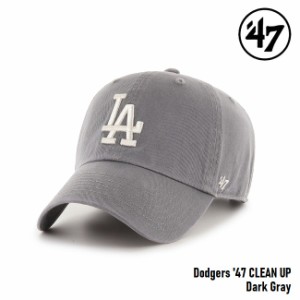 キャップ フォーティセブン '47 Dodgers CLEAN UP Dark Gray MLB CAP ドジャース クリーンナップ ダークグレー メジャーリーグ