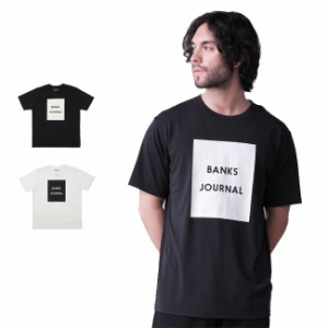 ドライ素材 Tシャツ BANKS JOURNAL バンクス BOX SURF TEE 速乾性 メンズ 半袖T サーフTEE