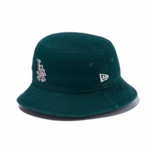 ニューエラ ハット NEW ERA Bucket-01 Los Angeles Dodgers Dark Green Cooperstown ロサンゼルス・ドジャース クーパーズタウン バケハ