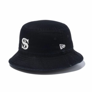 ニューエラ ハット NEW ERA Bucket-01 Chicago White Sox Cooperstown Black シカゴ・ホワイトソックス クーパーズタウン バケハ 