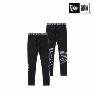 ラッシュタイツ NEWERA ニューエラ Rash Tights Flag Logo フラッグロゴ ブラック メンズ 吸汗速乾性 UV カット