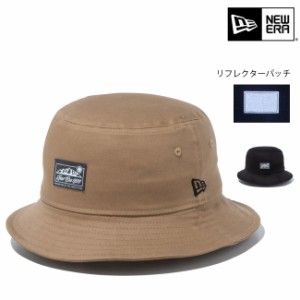 ハット NEWERA BUCKET01 バケット Stretch Cotton Mountain Range Label リフレクターパッチ 帽子