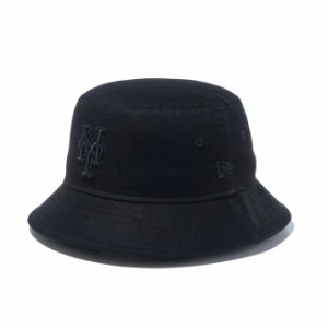 ニューエラ バケットハット NEW ERA Bucket-01 Tonal Logo New York Mets Black ニューヨーク・メッツ  トナルロゴ ハット バケハ