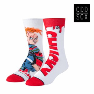 ソックス ODD SOX オッドソックス CHUCKY REVENGE チャッキー チャイルド・プレイ SOCKS 靴下 クルー丈 メンズ レディース