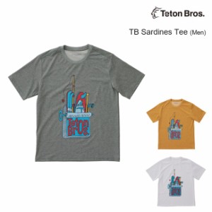 Tシャツ ティートンブロス  Teton Bros. Sardines Tee (Men) 半袖TEE アウトドア トレッキング メンズ