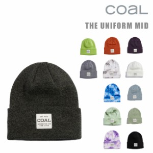 ニット帽 ビーニー COAL コール THE UNIFORM MID ベストセラーモデル スノーボード スノボ メンズ レディース